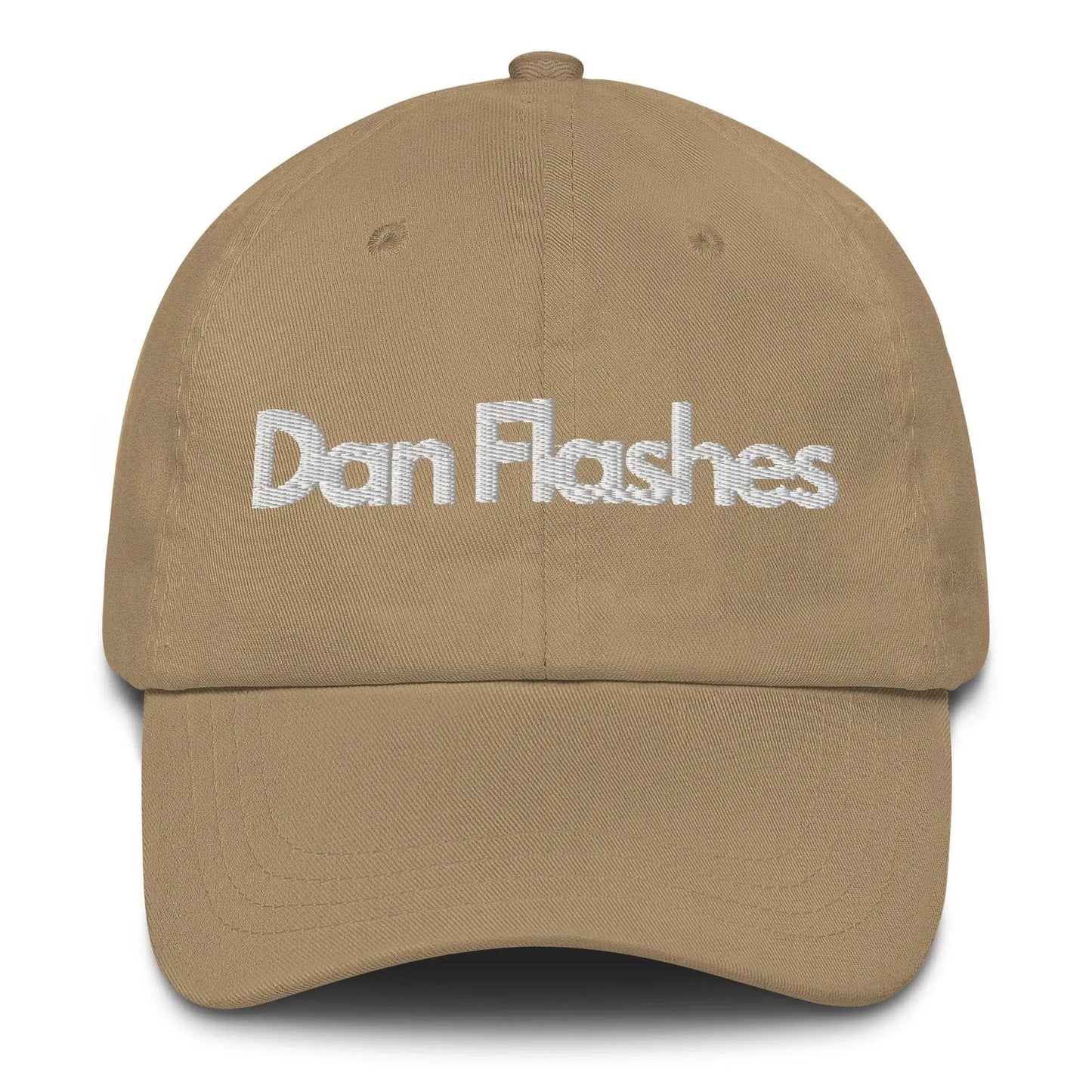 Dan Flashes Ball Cap - Dan Flashes - Khaki - Product mockup