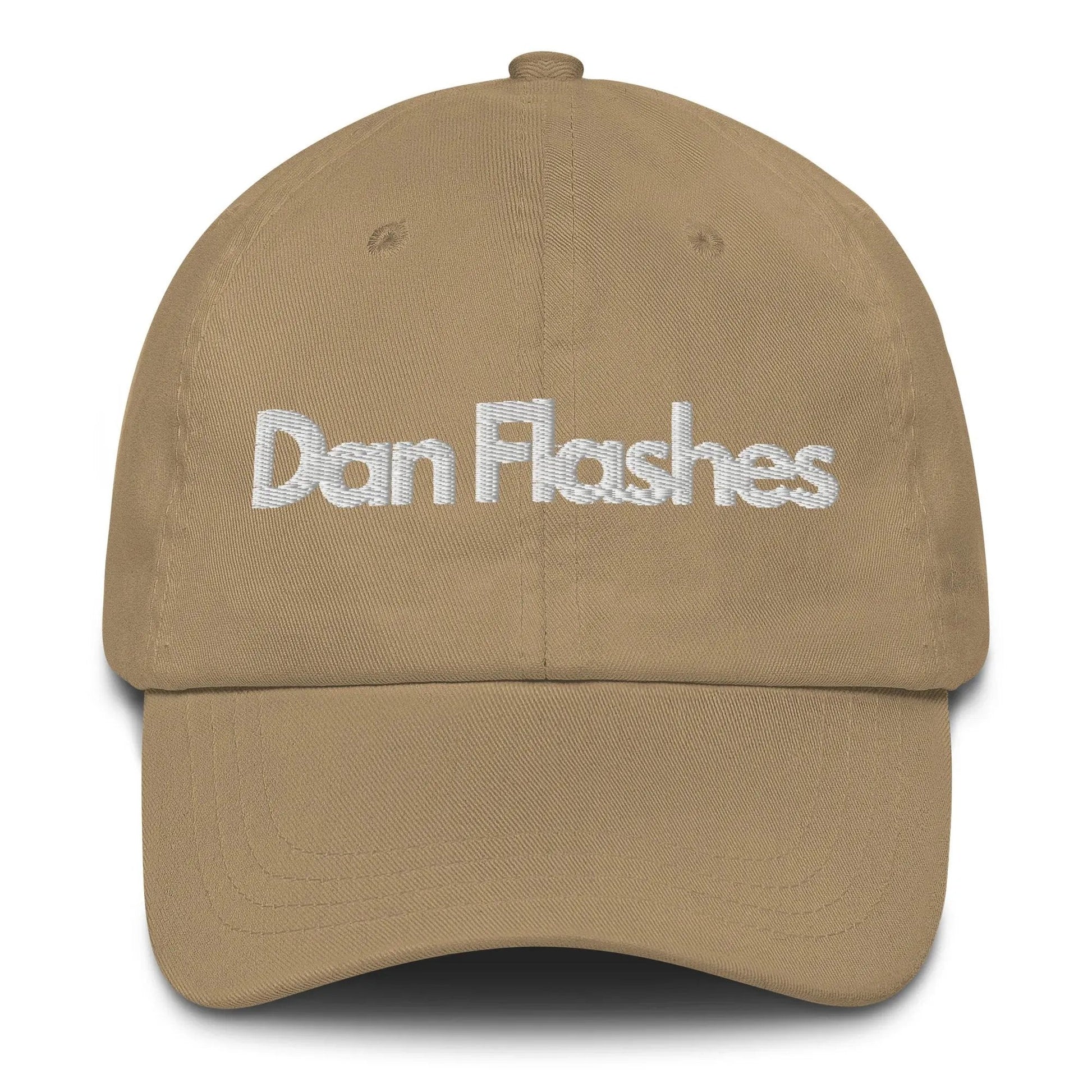Dan Flashes Ball Cap - Dan Flashes - Khaki - Product mockup