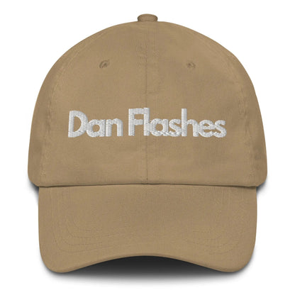 Dan Flashes Ball Cap - Dan Flashes - Khaki - Product mockup