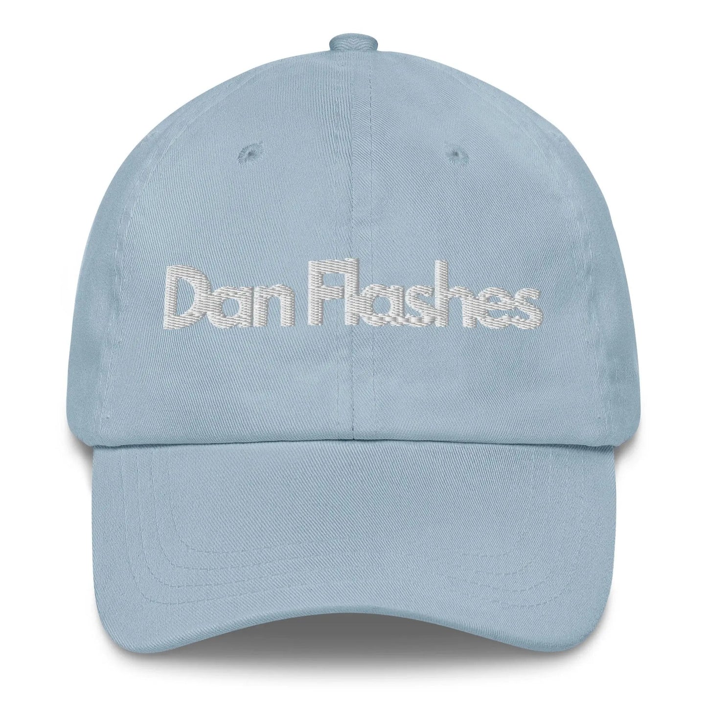Dan Flashes Ball Cap - Dan Flashes - Light Blue - Product mockup