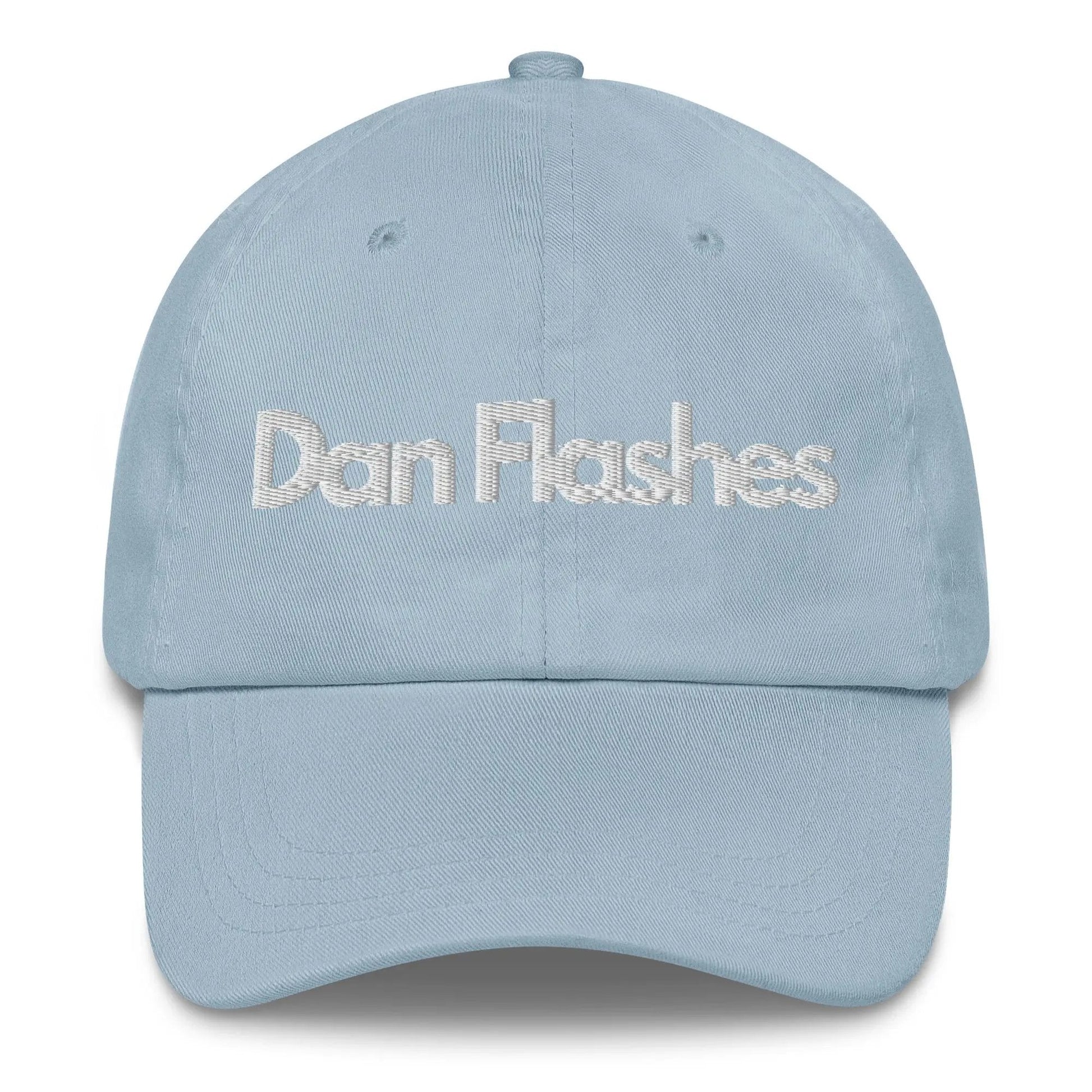 Dan Flashes Ball Cap - Dan Flashes - Light Blue - Product mockup