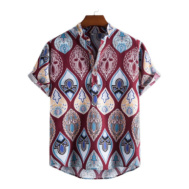 Graphic Shirts for Men - Shirt - Dan Flashes - Red - Graphic Shirt's for Men - Dan Flashes