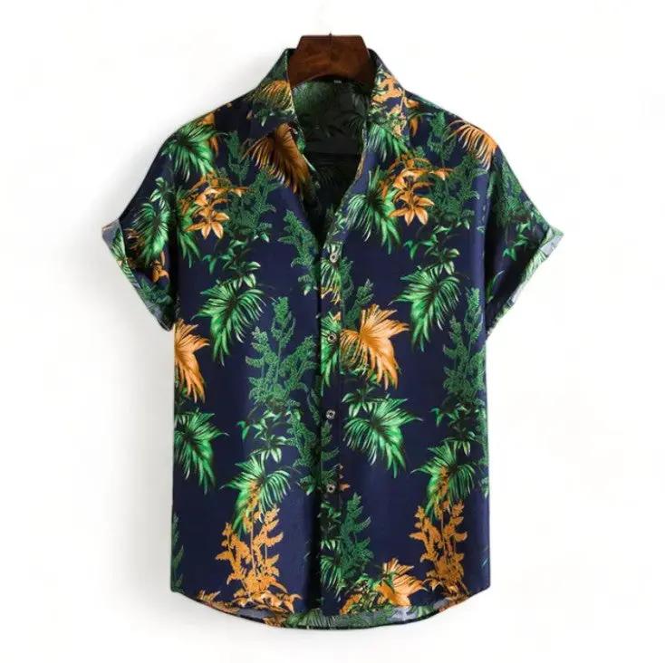 Hawaiian shirts for men - Dan Flashes - Dark - Hawaiian shirts for men - Dan Flashes