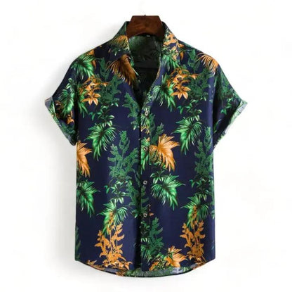 Hawaiian shirts for men - Dan Flashes - Dark - Hawaiian shirts for men - Dan Flashes