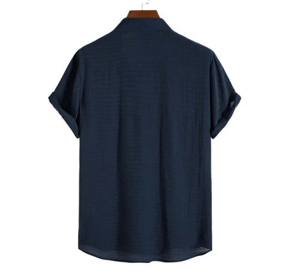 Premium Beach Shirt - Shirt - Dan Flashes - Dark Blue - Premium beach shirt - Dan Flashes