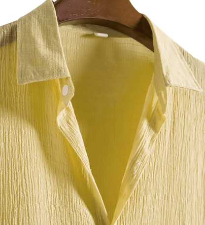 Premium Beach Shirt - Shirt - Dan Flashes - Yellow - Premium beach shirt - Dan Flashes