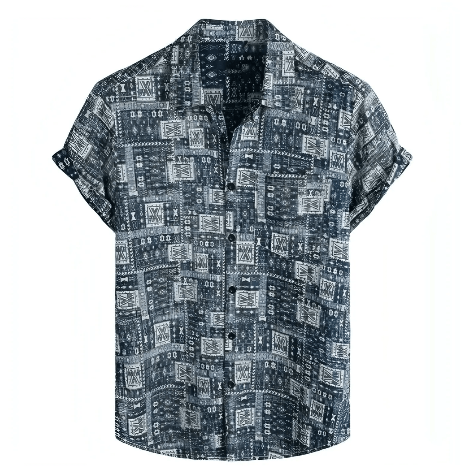 Short Sleeve Button Up Shirts - Hawaiian Shirts - Beach Shirts - Shirt - Dan Flashes - Small - Short sleeve button up shirts - Hawaiian shirts - Beach Shirts - Dan Flashes