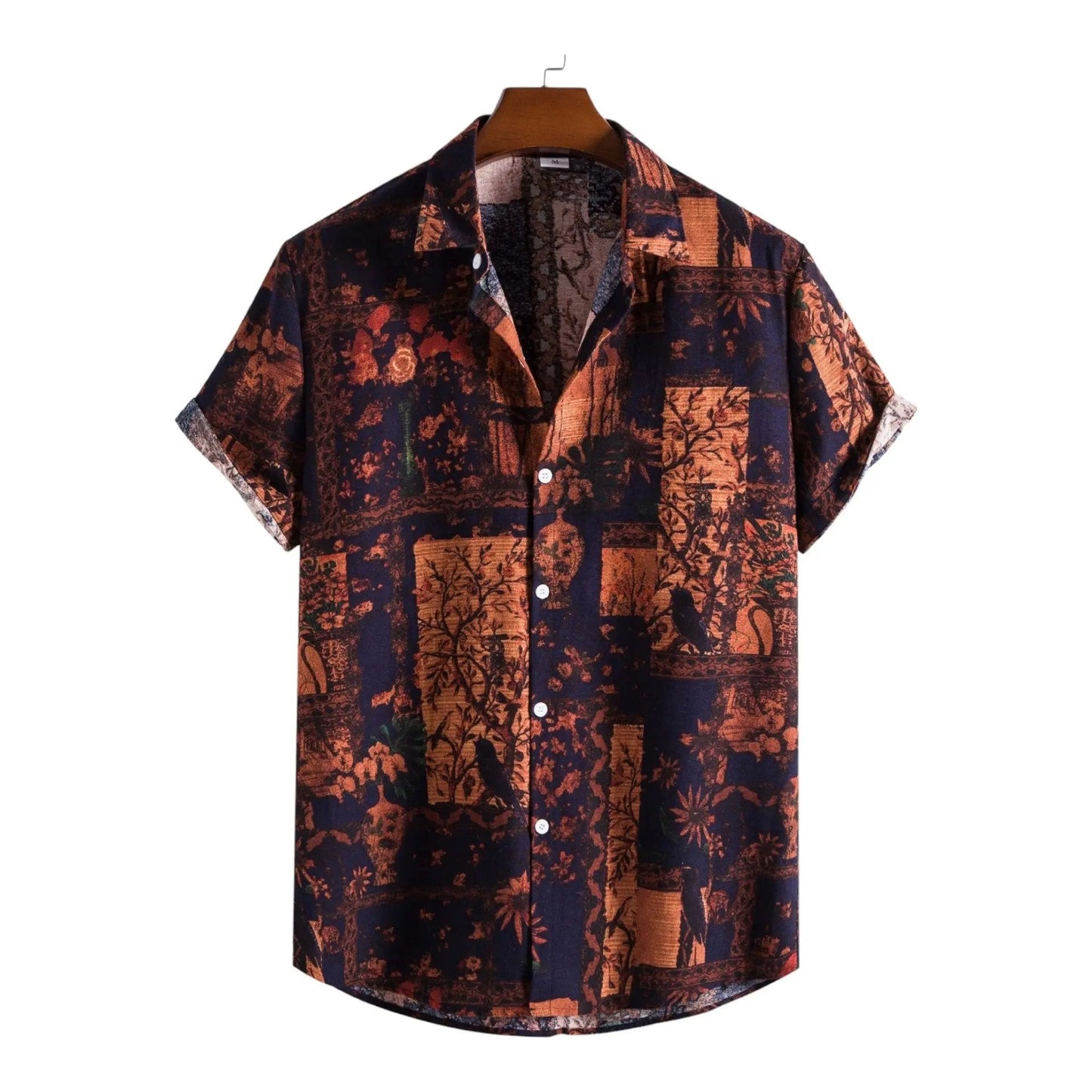 Summer Button up Shirts - Hawaiian shirts - Shirt - Dan Flashes - Small - Summer Button up Shirts - Hawaiian shirts - Dan Flashes